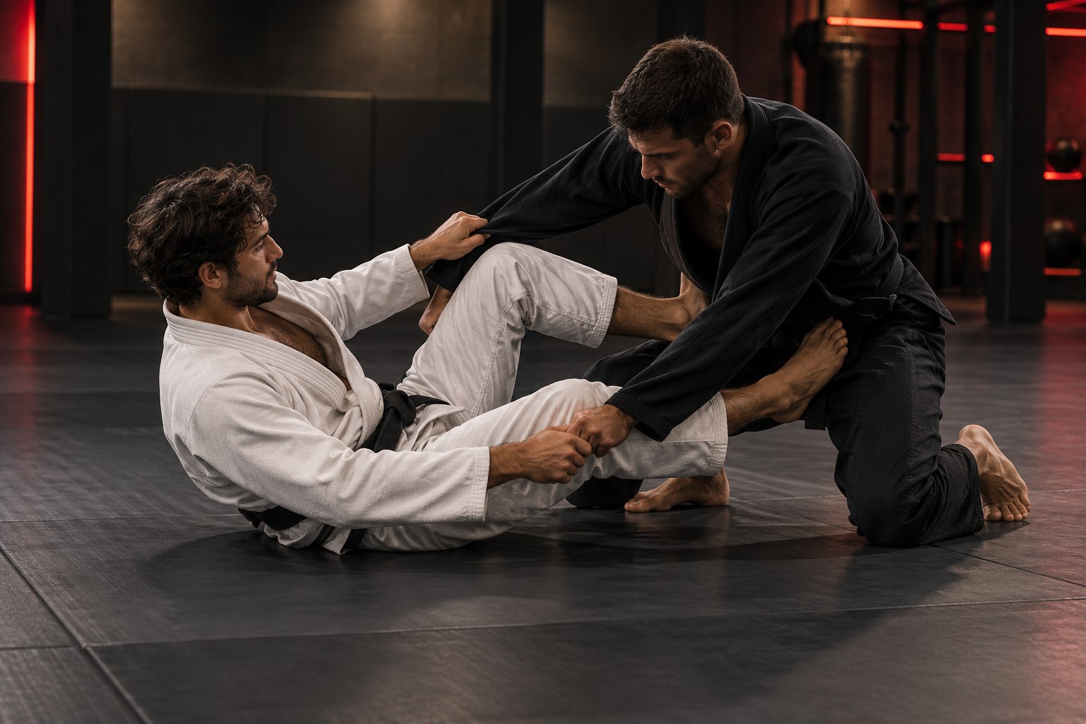 Brazilian Jiu Jitsu: studio della tecnica sul tatami